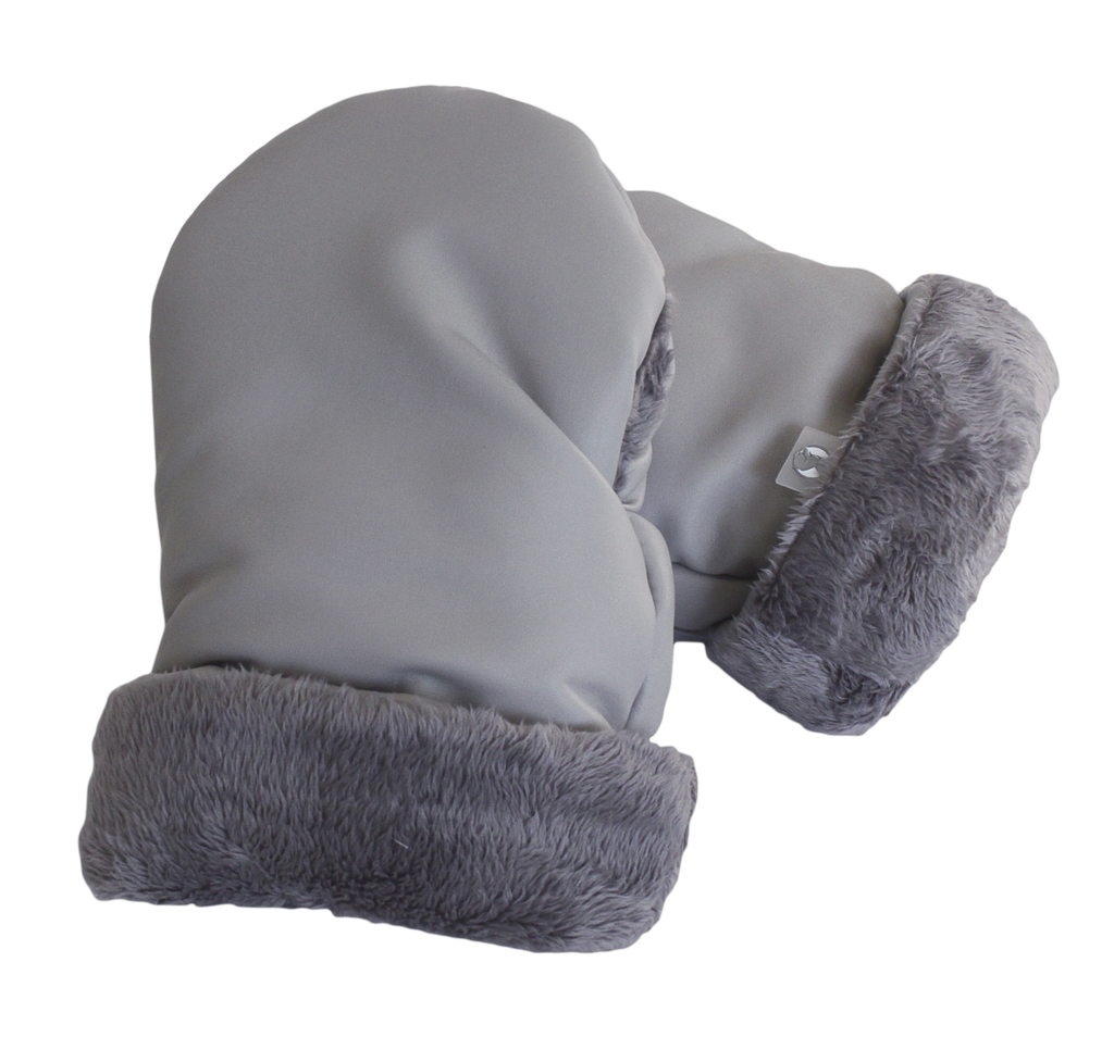 manoplas cremallera modelo polipiel gris [manoplascremallerapolipiel] - 36,76€ : Sacos silla paseo | Fundas para silla | Tienda Online Petit Koala, Tienda Online Petit Koala
