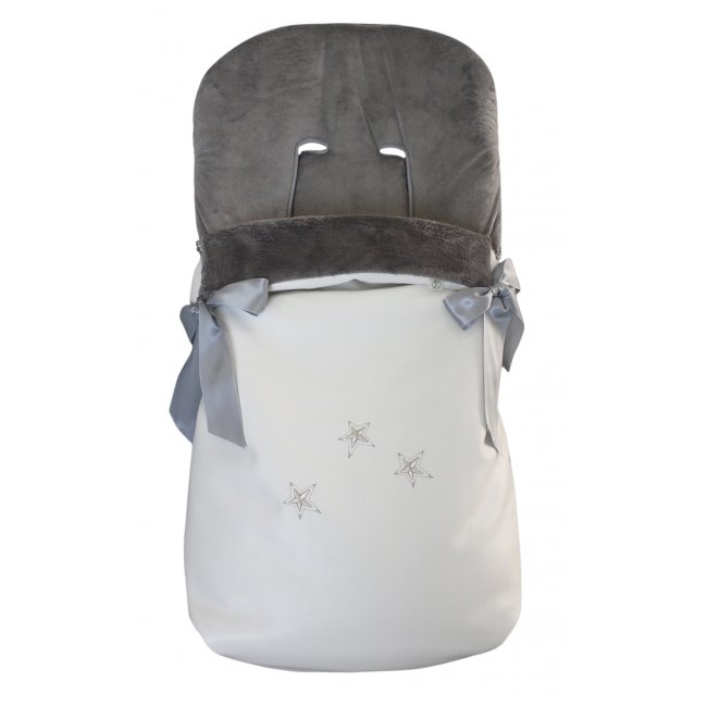 saco silla bugaboo invierno modelo estrella plata