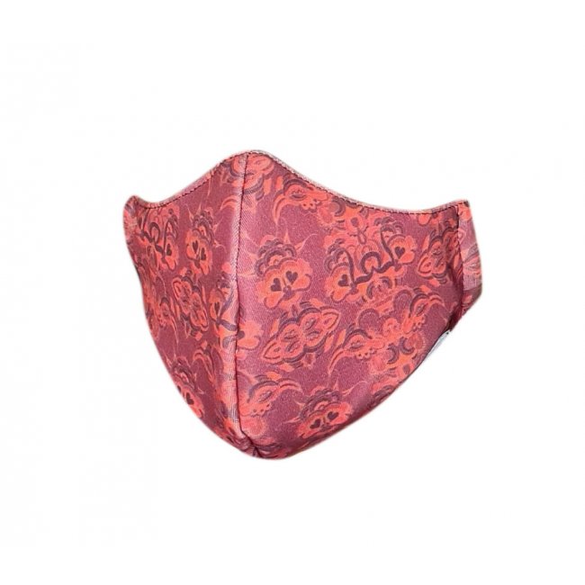 Mascarilla Unisex Vintage Rojo